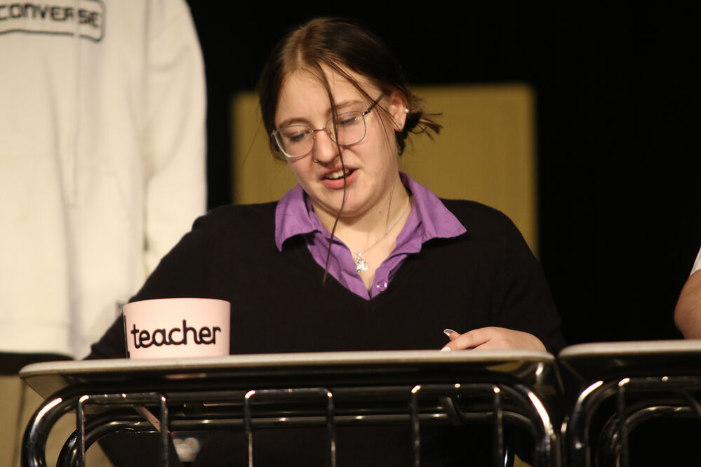 Studying hard or hardly studying: Snapshots from Gering's one act play